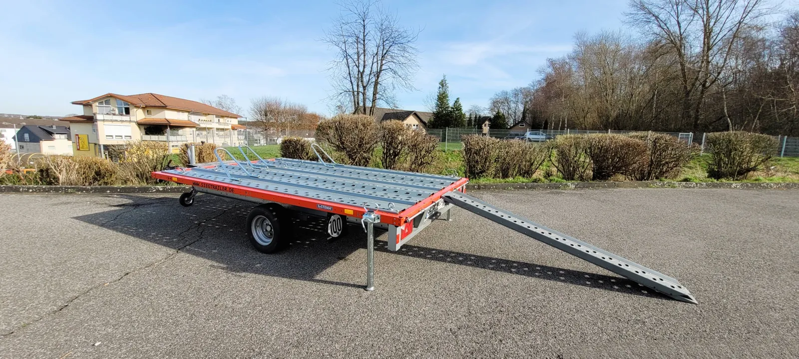 Plattform-Trailer 1200kg – Foto 1